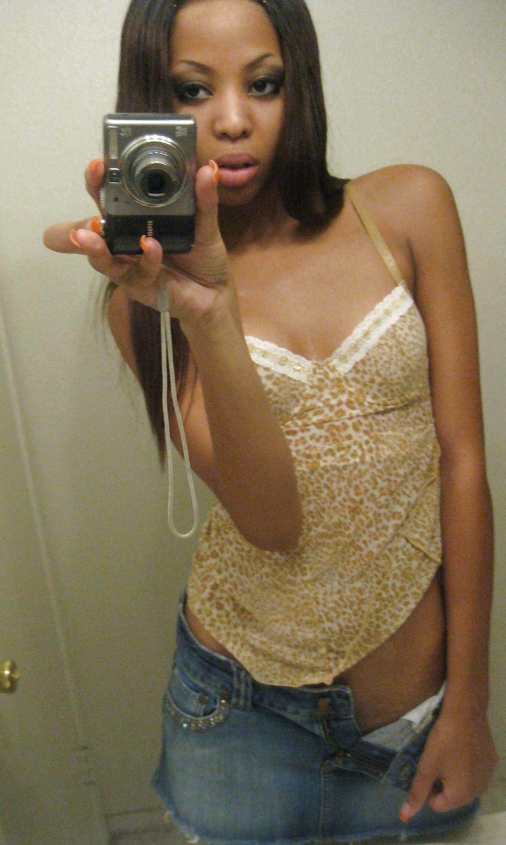 25P African American teen pussy - PIERCED! 