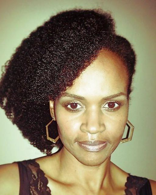 25P Sexy Black Women with huge Afro's  big hair