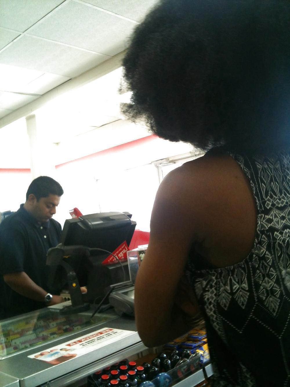 25P Sexy Black Women with huge Afro's  big hair