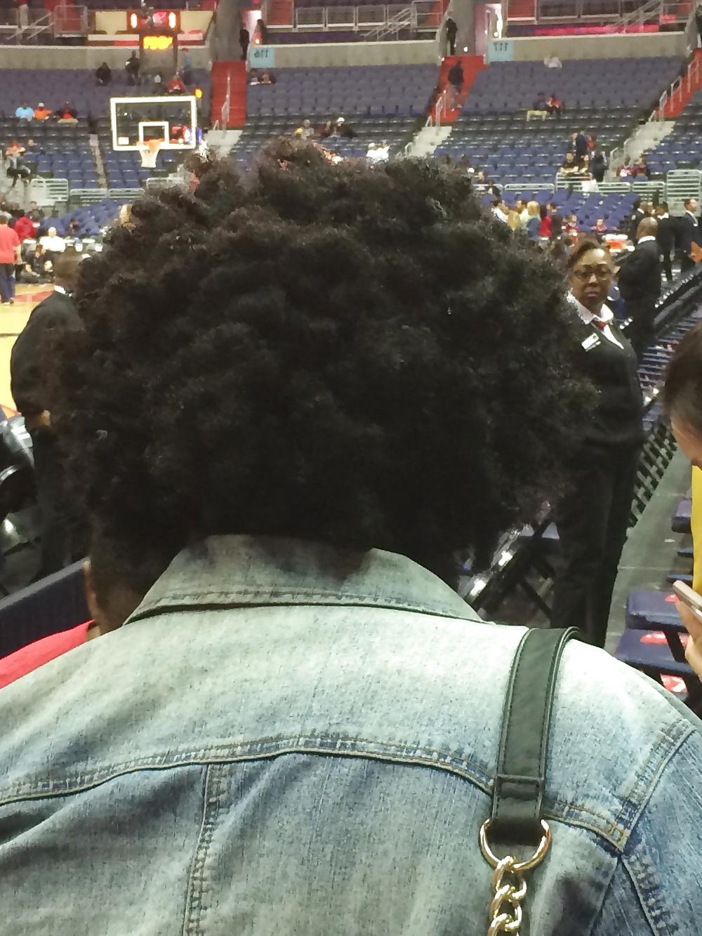 25P Sexy Black Women with huge Afro's  big hair