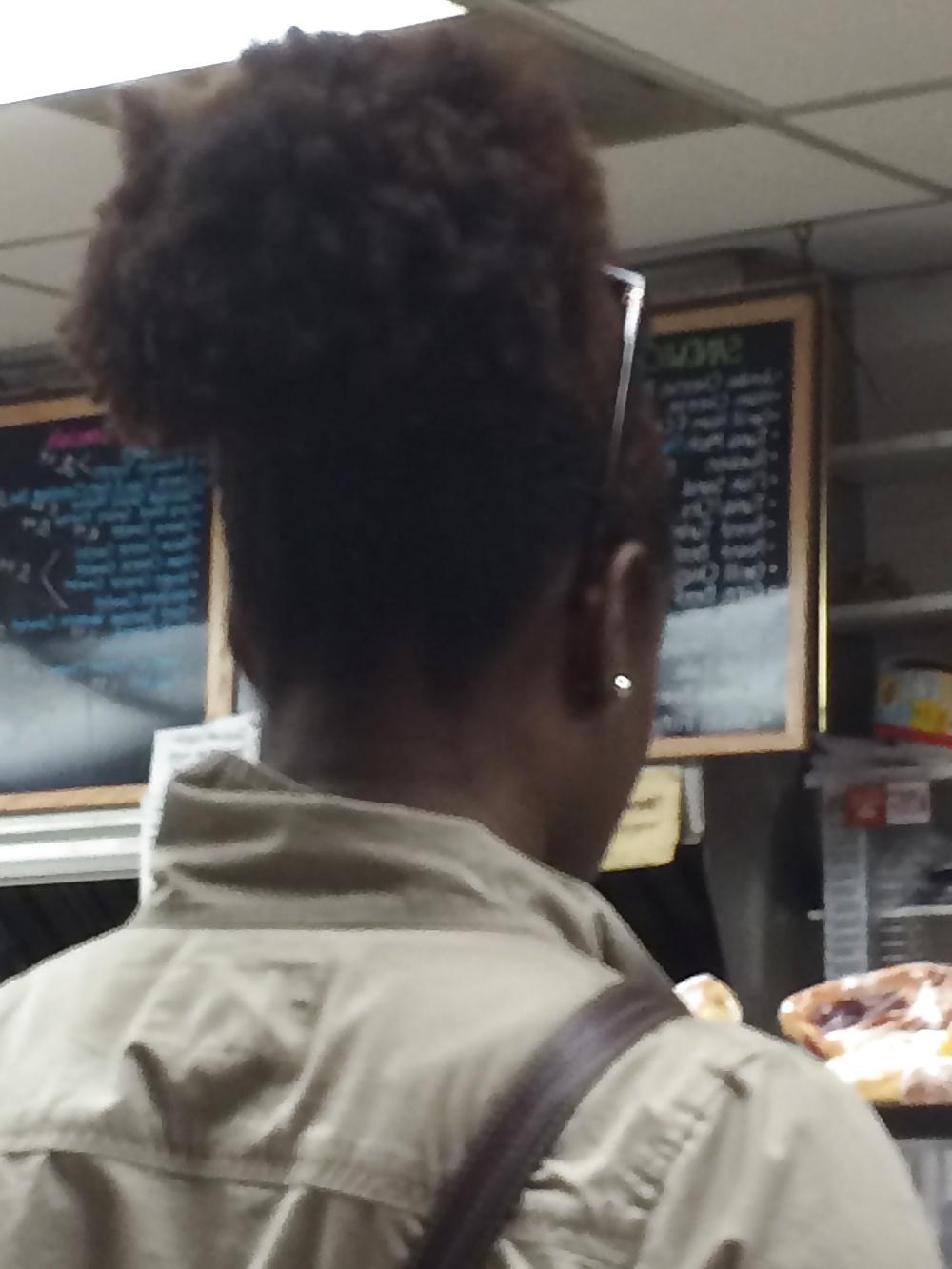 25P Sexy Black Women with huge Afro's  big hair