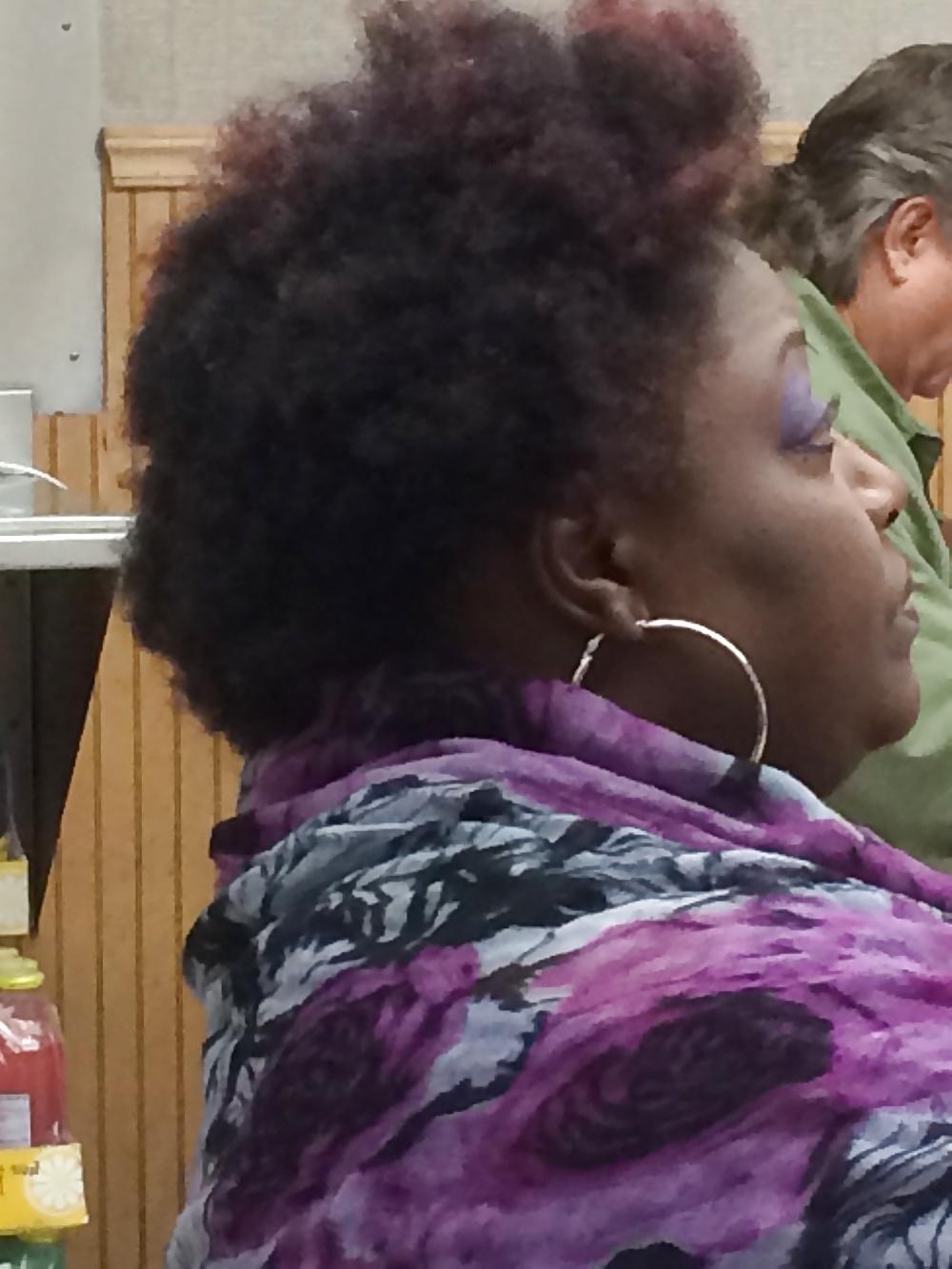 25P Sexy Black Women with huge Afro's  big hair