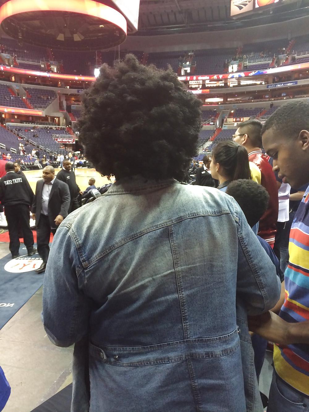 25P Sexy Black Women with huge Afro's  big hair