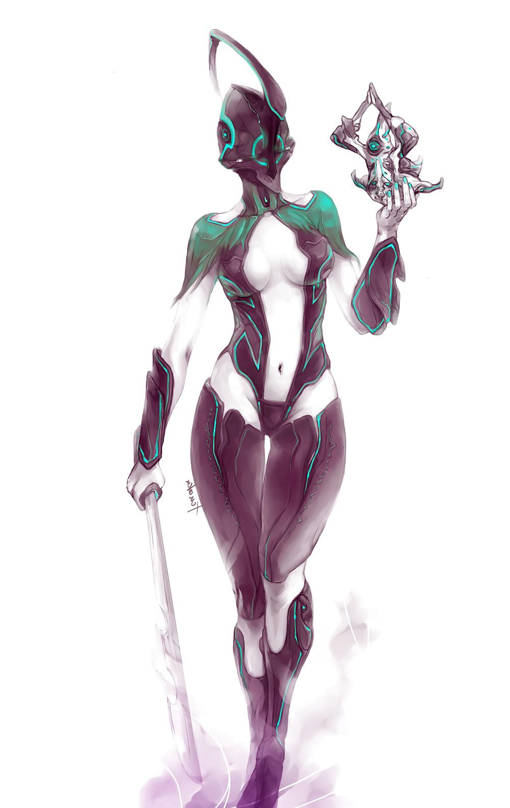 22P Warframe: Sexy Robot Aliens in Space