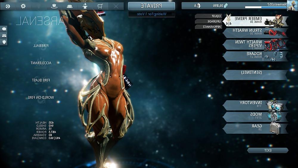 22P Warframe: Sexy Robot Aliens in Space