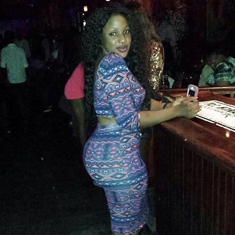 14P Big booty thick dick hungry African bitch 2