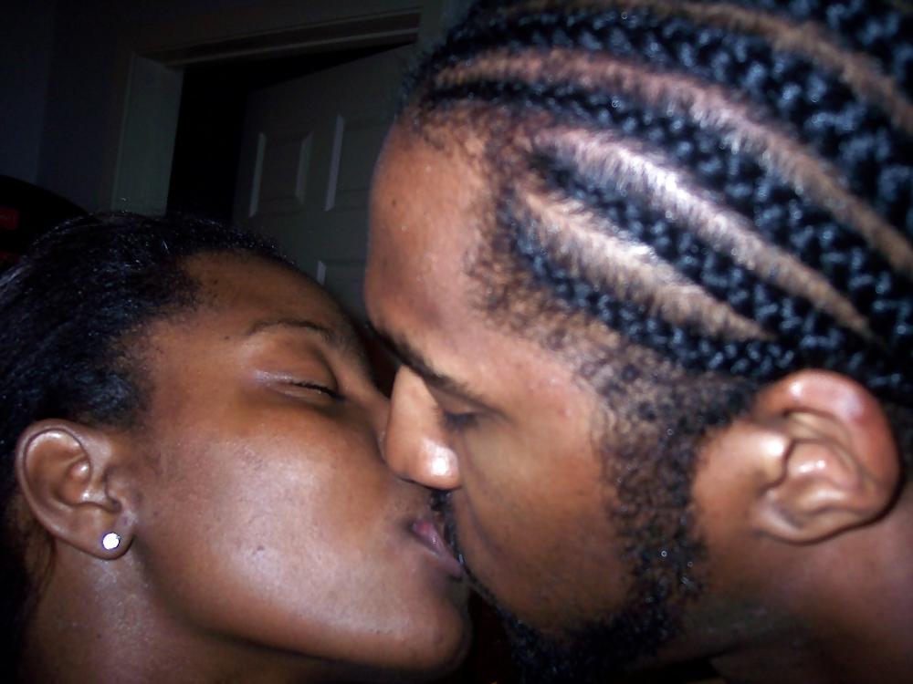 25P Hot Young African American Couple