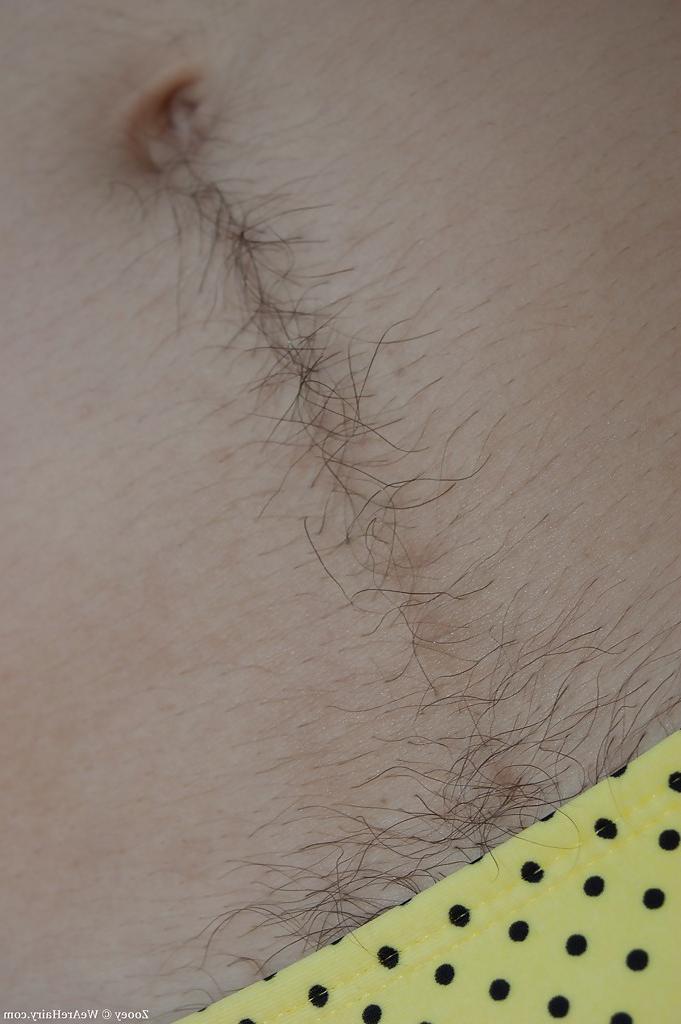16P Busty babe with hairy armpits Zooey taking off her bikini outdoor