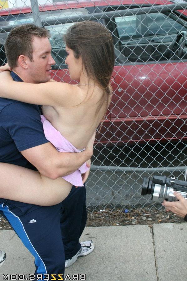 16P MILF babe with big tits Felony has her cunt roughly fucked outdoor