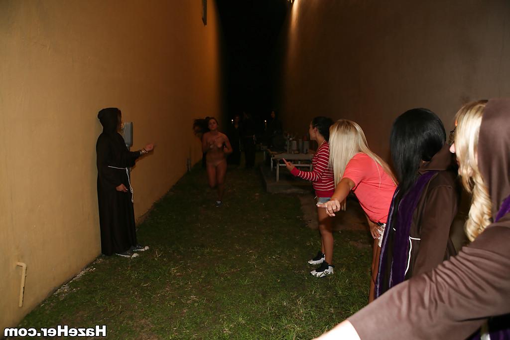 16P Outdoor games with a bung of tiny tits lesbians with sexy asses