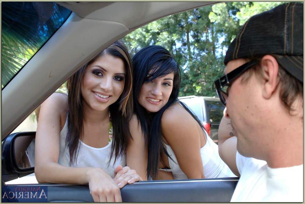 16P Sexy latina girls get their holes shafted hard in reality gangbang