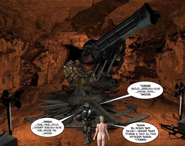 16P Aliens 3D XXX attack comics anime fetish about bizarre monster