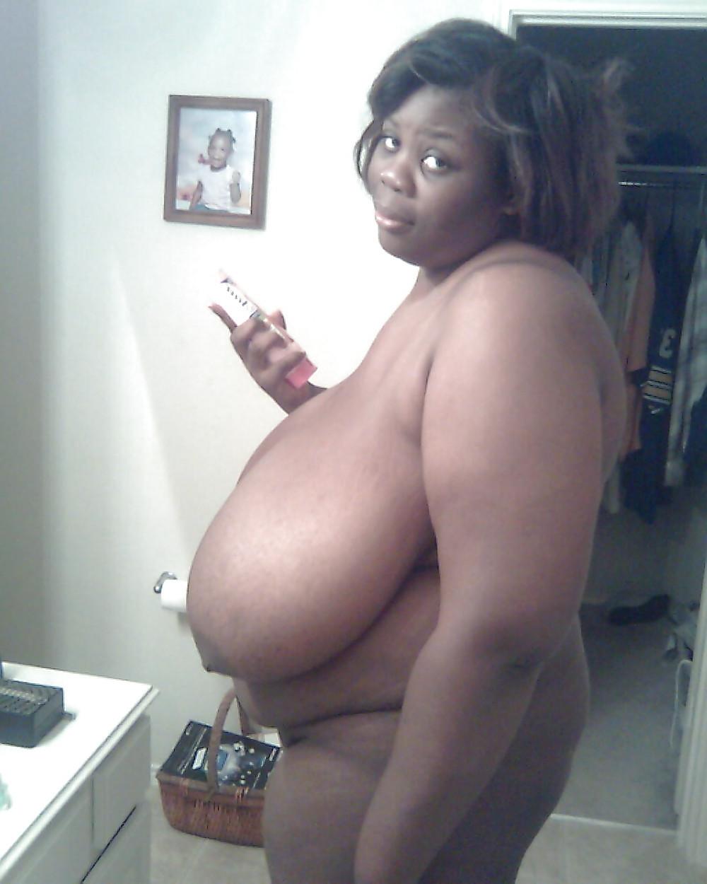 12P Black busty moms
