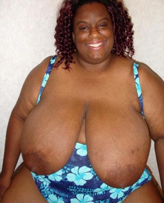 12P Very big black tits
