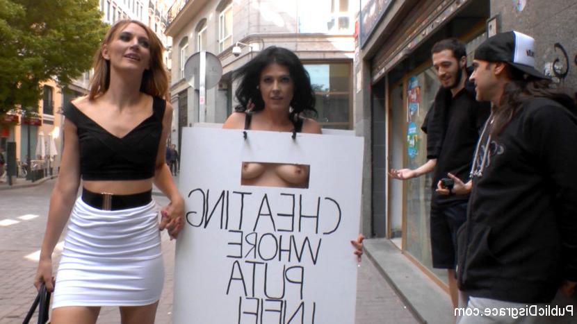 15P Montse Swinger is a cheating whore of a wife and Mona Wales is there to teach th