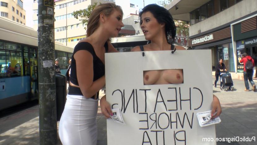 15P Montse Swinger is a cheating whore of a wife and Mona Wales is there to teach th