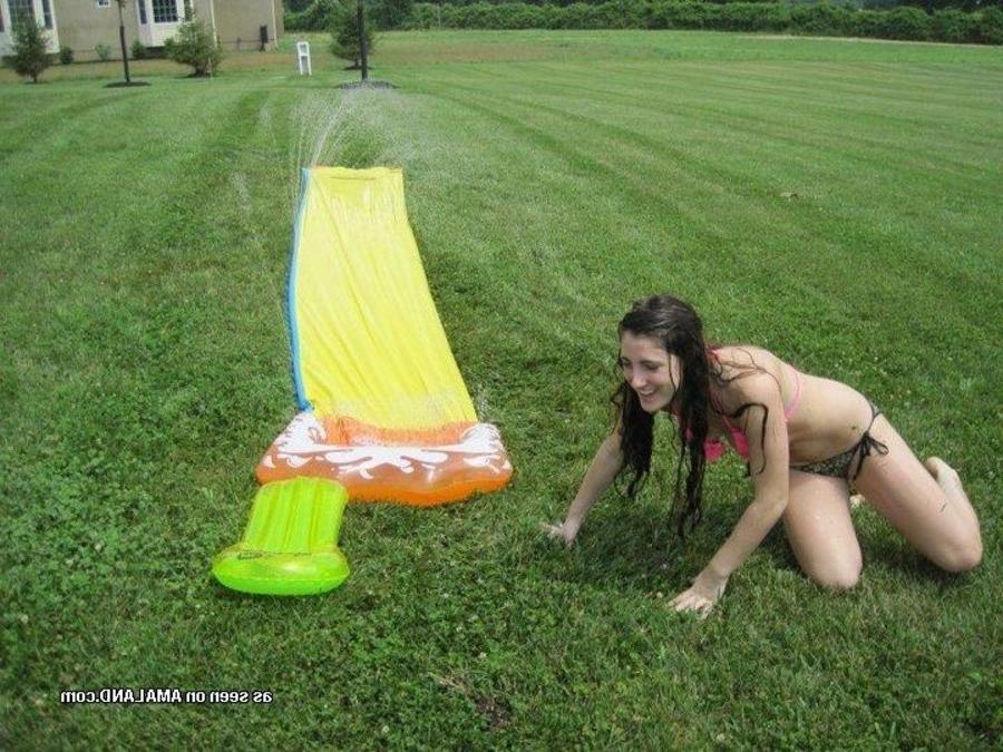 12P Collection of sexy amateur chicks having fun outdoors