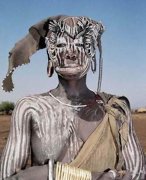 16P real african tribes posing nude
