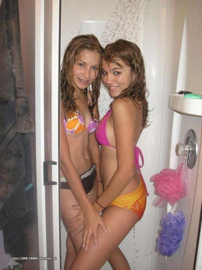 12P Compilation of bikini-clad girlfriends posing sexy outdoors