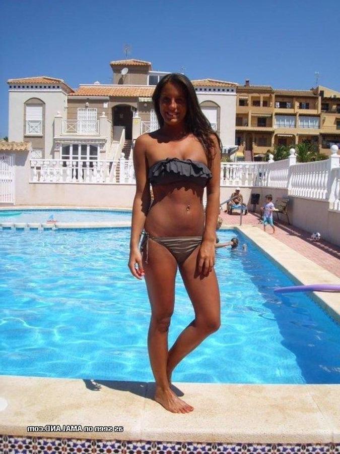 12P Collection of various amateur girlfriends posing outdoors