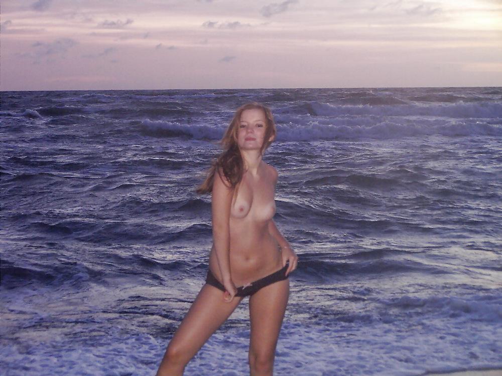 23P All of Hot Russian Teen Dasha (On the beach 3of12)