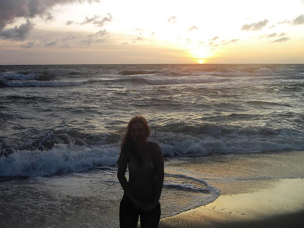 23P All of Hot Russian Teen Dasha (On the beach 3of12)