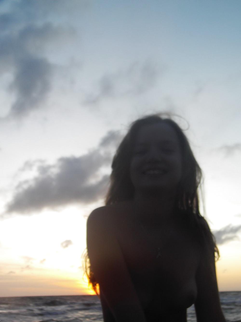 23P All of Hot Russian Teen Dasha (On the beach 3of12)