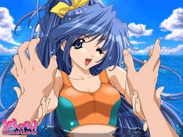 15P Lovely hentai doll teasing us with her sexy panties and perfect jugs