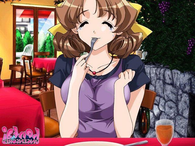 15P Lovely hentai doll teasing us with her sexy panties and perfect jugs