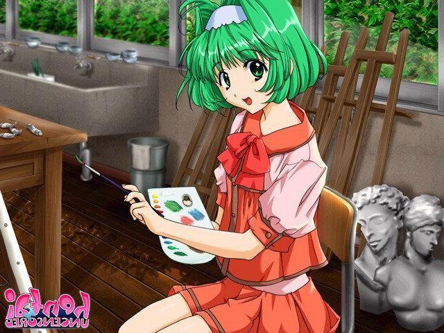 15P Lovely hentai doll teasing us with her sexy panties and perfect jugs
