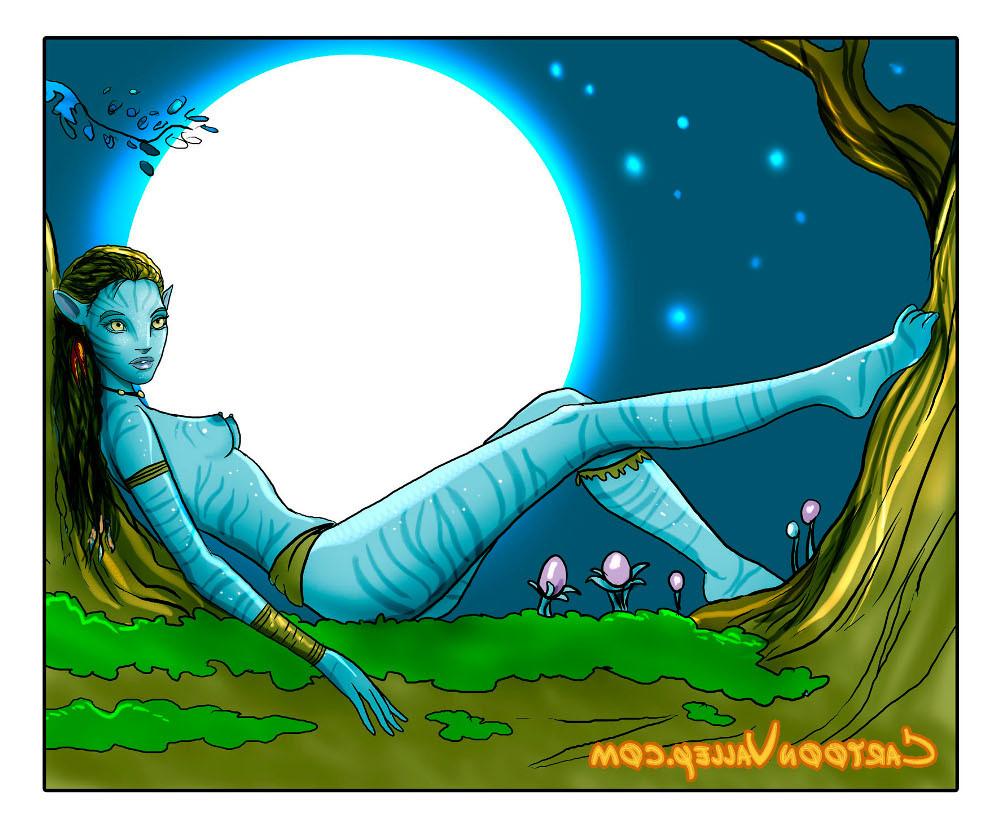 12P Avatar characters totally naked and having hot alien sex
