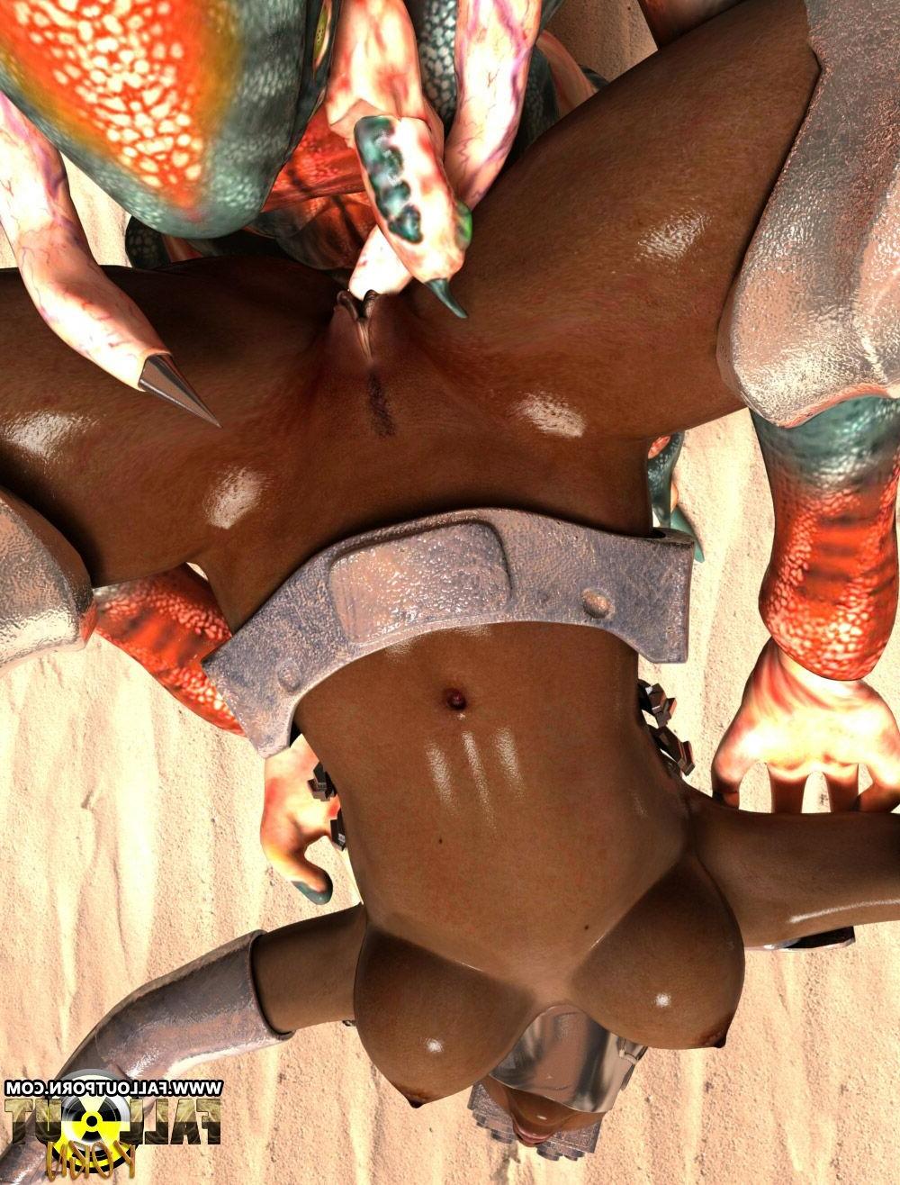 10P Alien fucking ebony woman