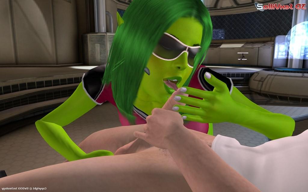 16P Animated aliens anal probing a pilot in their ship