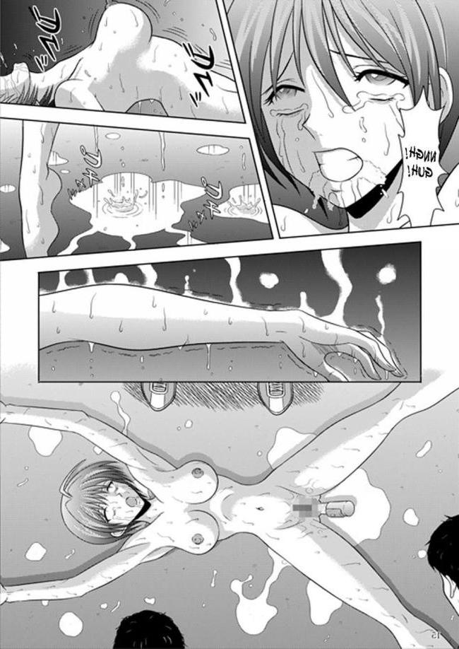 15P hentai ropes bondage painful all holes fillled