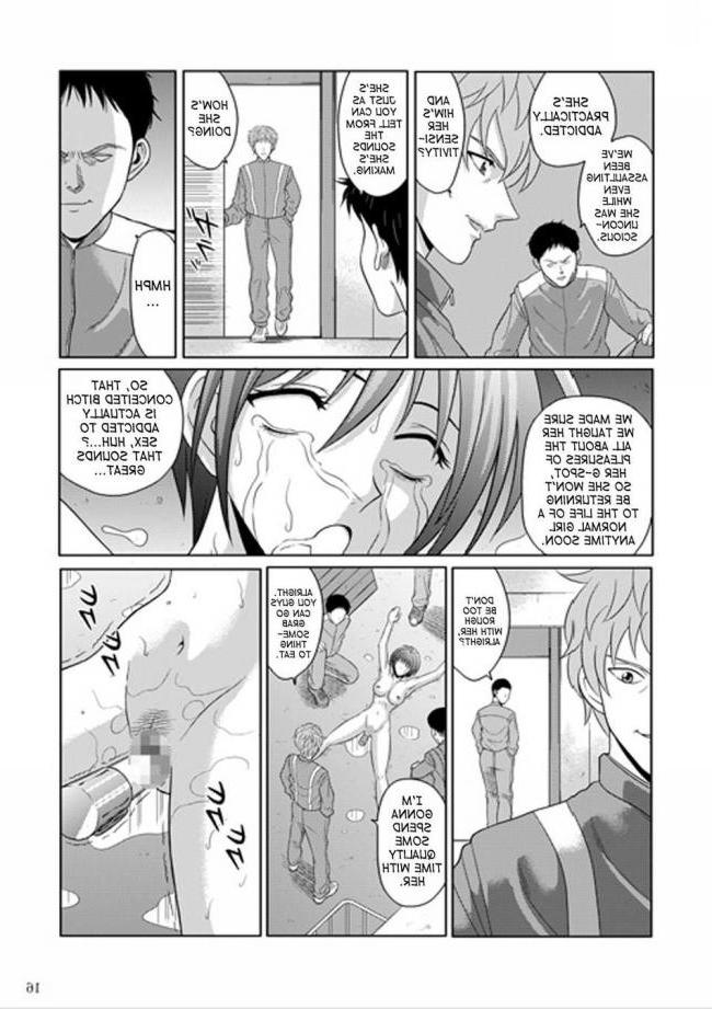 15P hentai ropes bondage painful all holes fillled
