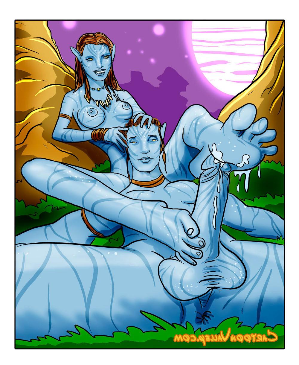 12P Avatar characters totally naked and having hot alien sex