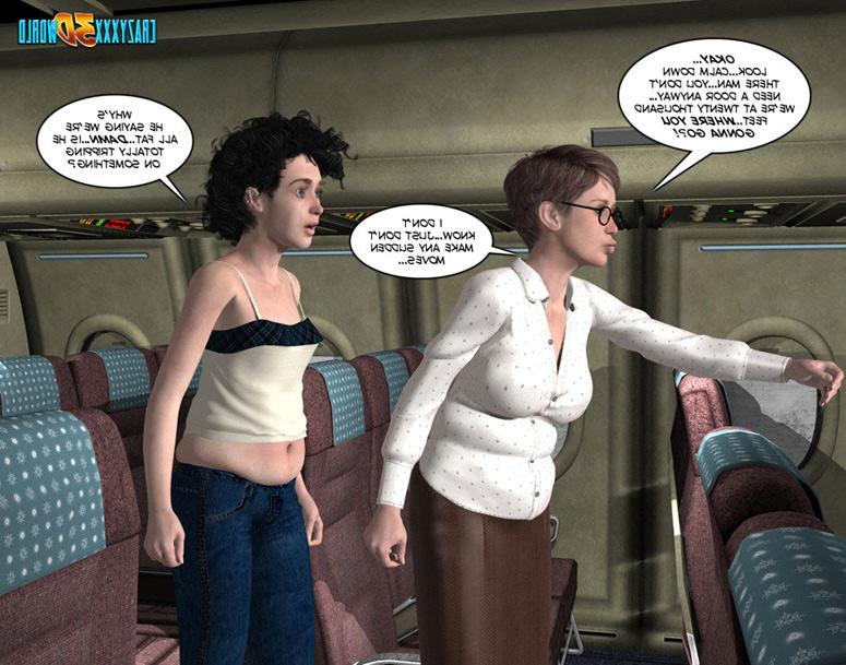 16P Teen boy with big cock fucks in airplane bathroom