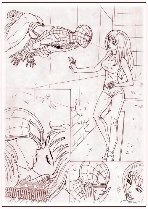 12P Lovely Silver Sable blowjobs as rammed by SpiderMan
