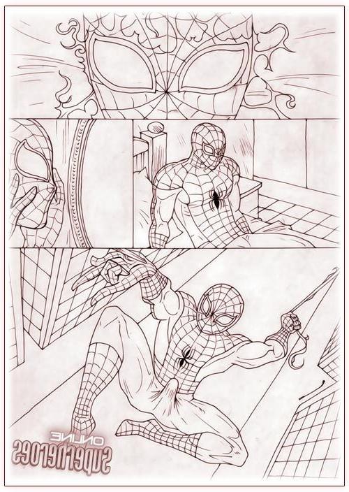 12P Lovely Silver Sable blowjobs as rammed by SpiderMan