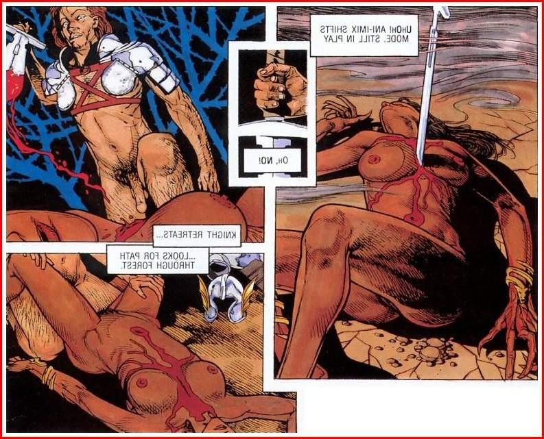 8P busty woman taken control of and ravaged by horny alien