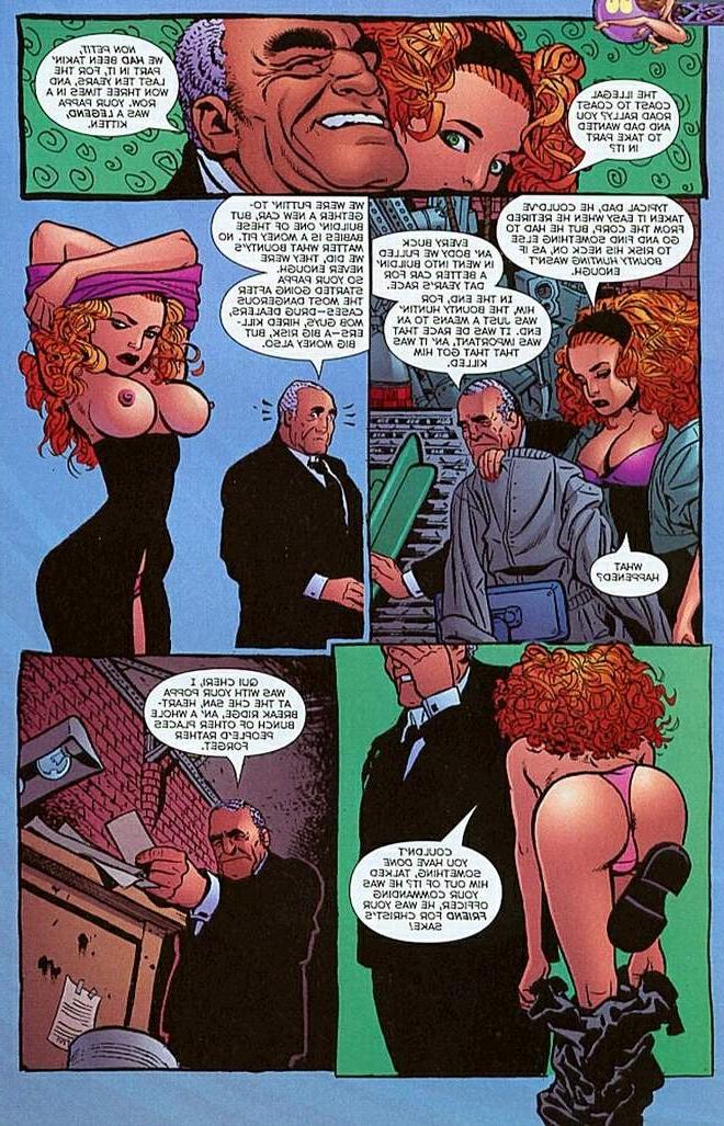 15P redhead take every cock in all holes sex comic