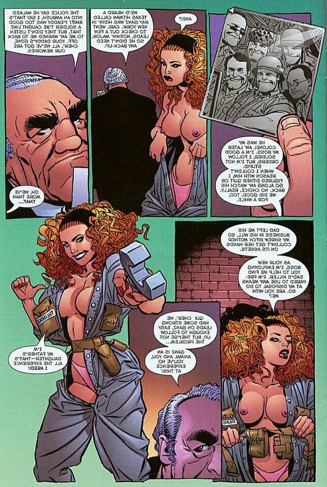 15P redhead take every cock in all holes sex comic