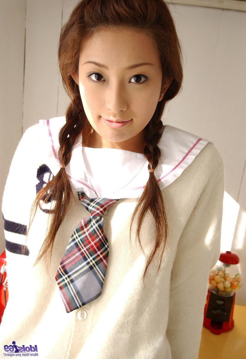 16P Asian schoolgirl is an adorable teen