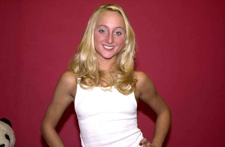13P Adorable young blonde naked in bed
