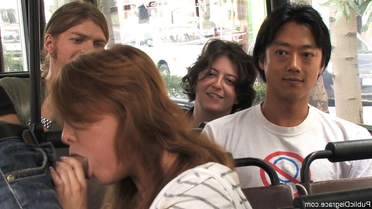 24P Interracial BDSM sex outdoor in public places