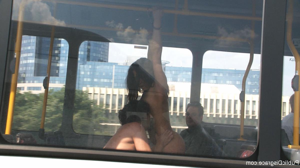 24P Sexy babe gets tied up and fucked outdoor in public places