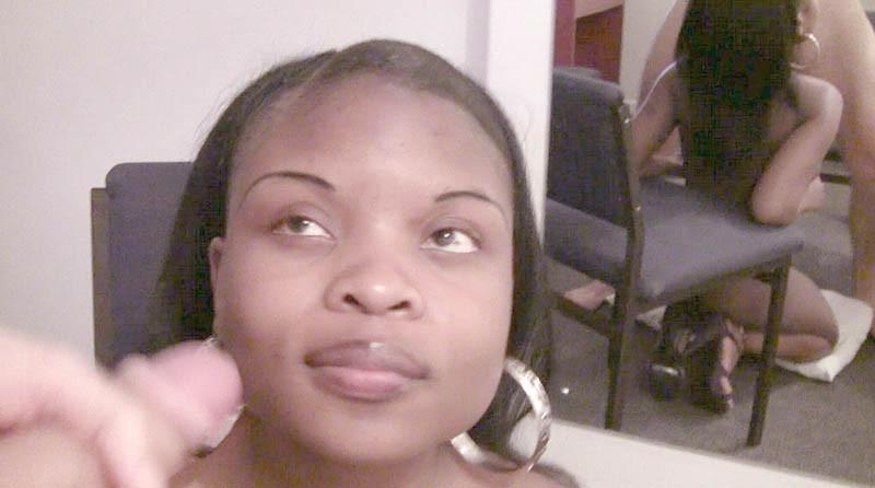 15P African Hooker Sucking Cock