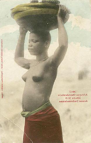 22P Vintage African postcards