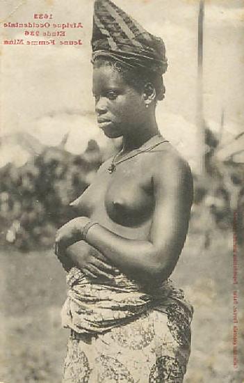 22P Vintage African postcards