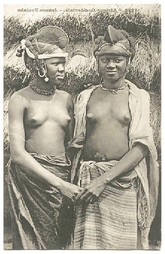22P Vintage African postcards